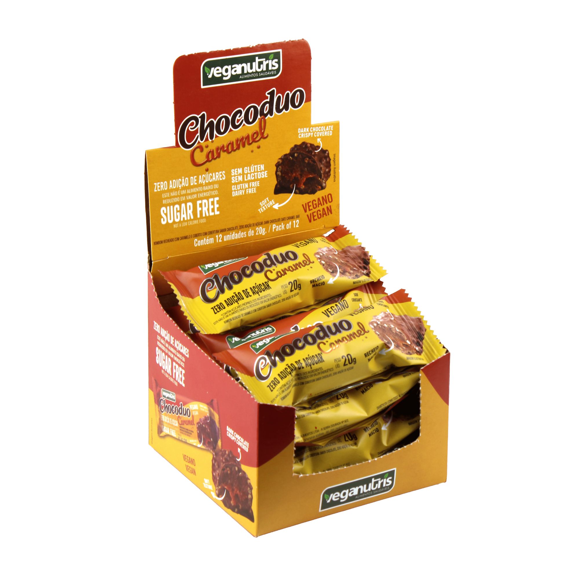 Display chocoduo caramel