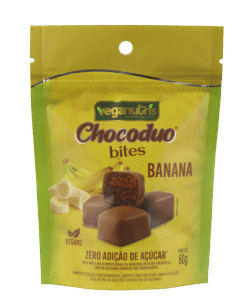 Chocoduo® Bites Banana - Bombom de Bananada com Chocolate Zero Açúcar