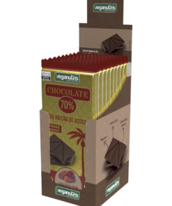 Display barrinhas de Chocolate 70%
